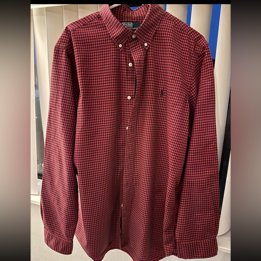 Men’s polo Ralph Lauren button down men’s xl